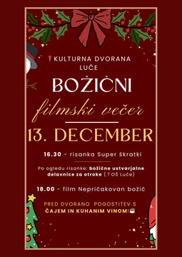 Božični filmski večer_plakat